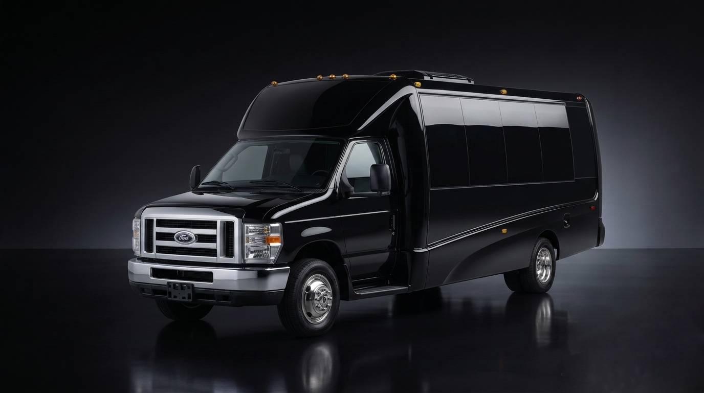 White Glove Car Service — 23 Passenger Mini Bus and Motor Coach